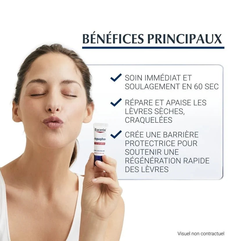 EUCERIN AQUAPHOR REPARATEUR LÈVRES SOS 10 ML