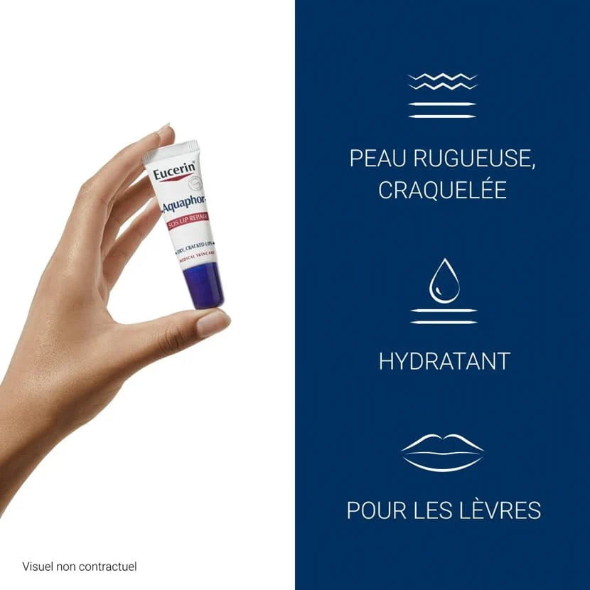 EUCERIN AQUAPHOR REPARATEUR LÈVRES SOS 10 ML