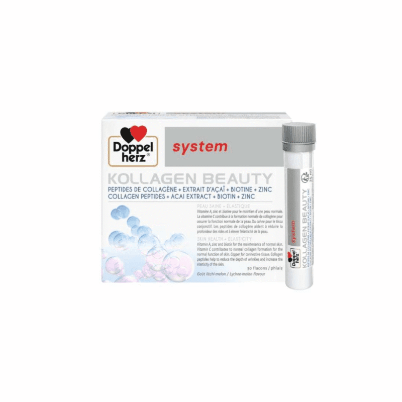 DOPPELHERZ KOLLAGEN BEAUTY Boite de 30 Ampoules