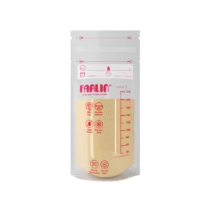 FARLIN SACHET JETABLE DE CONSERVATION DE LAIT MATERNELLE 200ML 22PCS