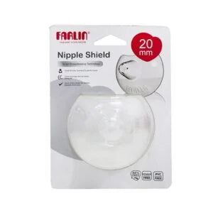 FARLIN BOUT DE SEIN  EN SILICONE 20 MM / 2PCS