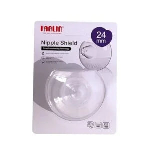 FARLIN BOUT DE SEIN  EN SILICONE 24 MM / 2PCS