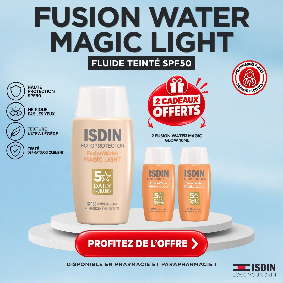 ISDIN FOTOPROTECTEUR FUSION WATER MAGIC LIGHT SPF 50ML