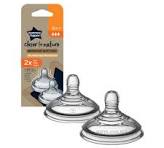 TOMMEE TIPPEE PACK 2 TETINES ADVANCED ANTI COLIC 6M+
