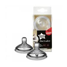 TOMMEE TIPPEE PACK 2 TETINES NATURAL START MOYEN ANTI COLIC 6M+