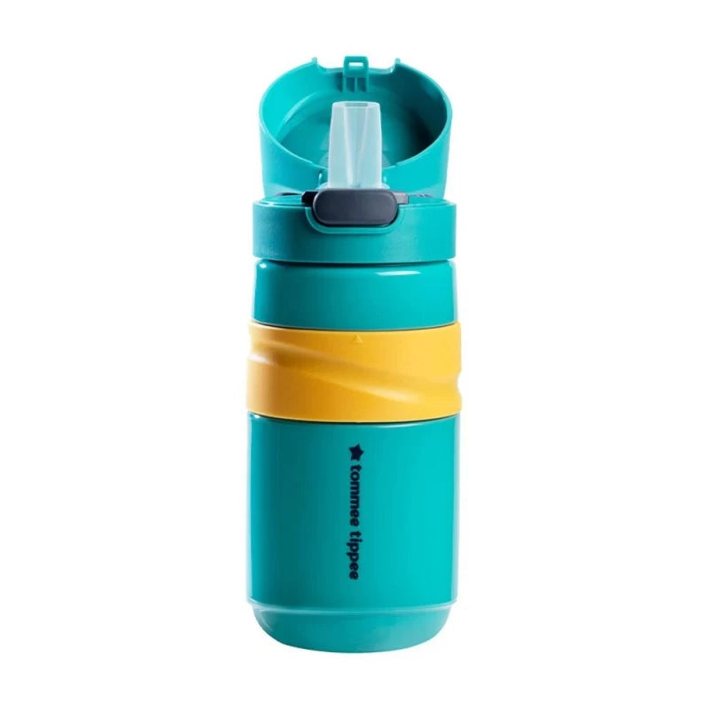 TOMMEE TIPPEE GOURDE PAILLE 18M+ 500ML(bleu-vert)
