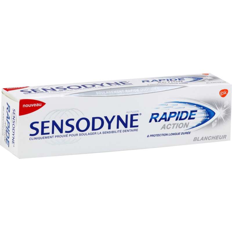 SENSODYNE RAPIDE ACTION  EXTRA FRAICHE 75ML
