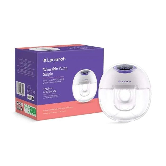 LANSINOH TIRE LAIT MAINS LIBRES COMPACT SIMPLE