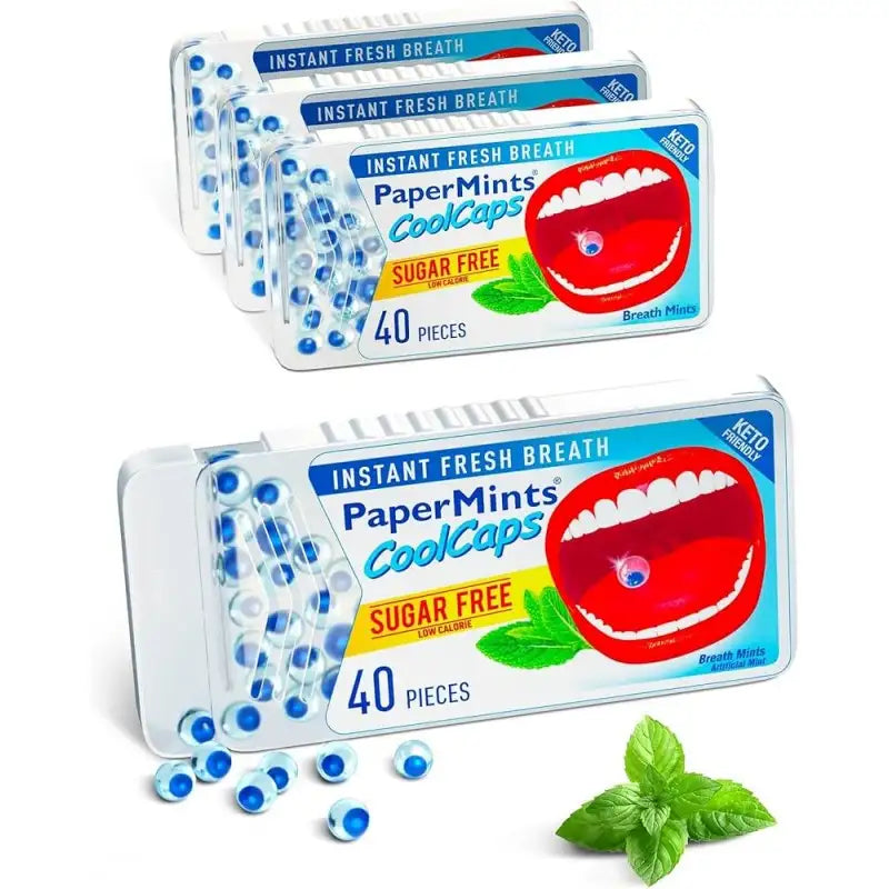 PAPERMINTS COOL CAPS MENTHE BOITE  40