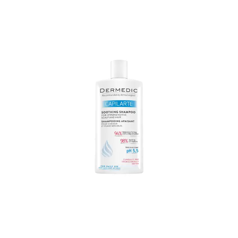 DERMEDIC CAPILARTE shampooing apaisant cuir chevelu | 300 ml
