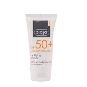 ZIAJA MED CREME SOLAIRE MATIFIANTE POUR PEAU MIXTE ACNEIQUE SPF50+ 50ML