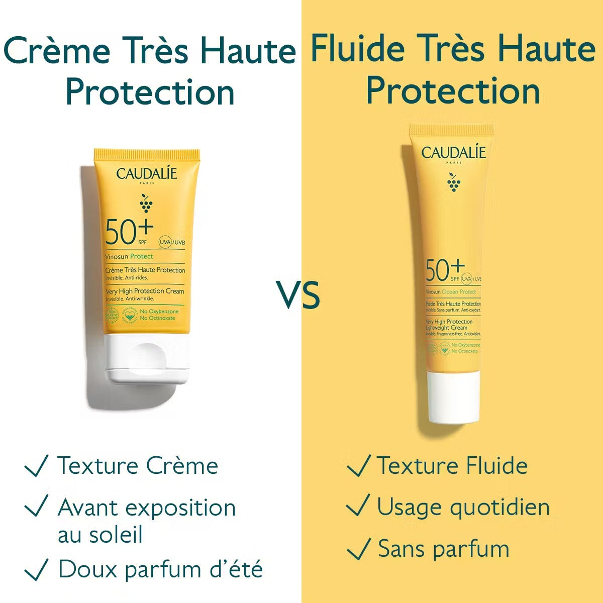 Vinosun Protect  Crème Haute Protection SPF50 50 mL