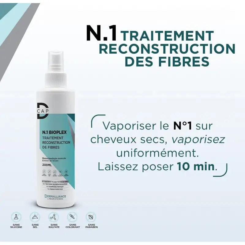 D-CAP N1 BIOPLEX TRAITEMENT RECONSTRUCTION DE FIBRE 200ML