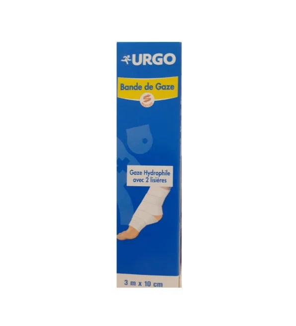 URGO BANDE DE GAZE HYDROPHILE 3*10CM