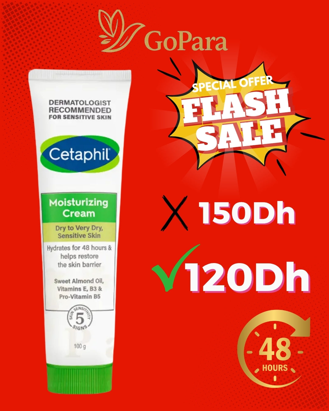 CETAPHIL CREME HYDRATANTE 100G