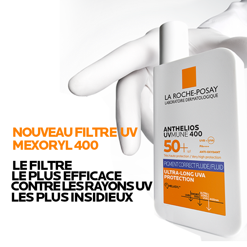 Anthelios UVMUNE 400 Fluide Anti-taches SPF 50+ | Peaux sensibles|50ML
