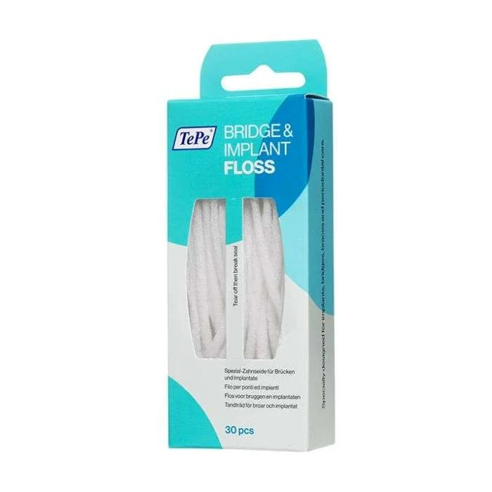 TEPE FIL DENTAIRE POUR BRIDGE ET IMPLANT 30PCS