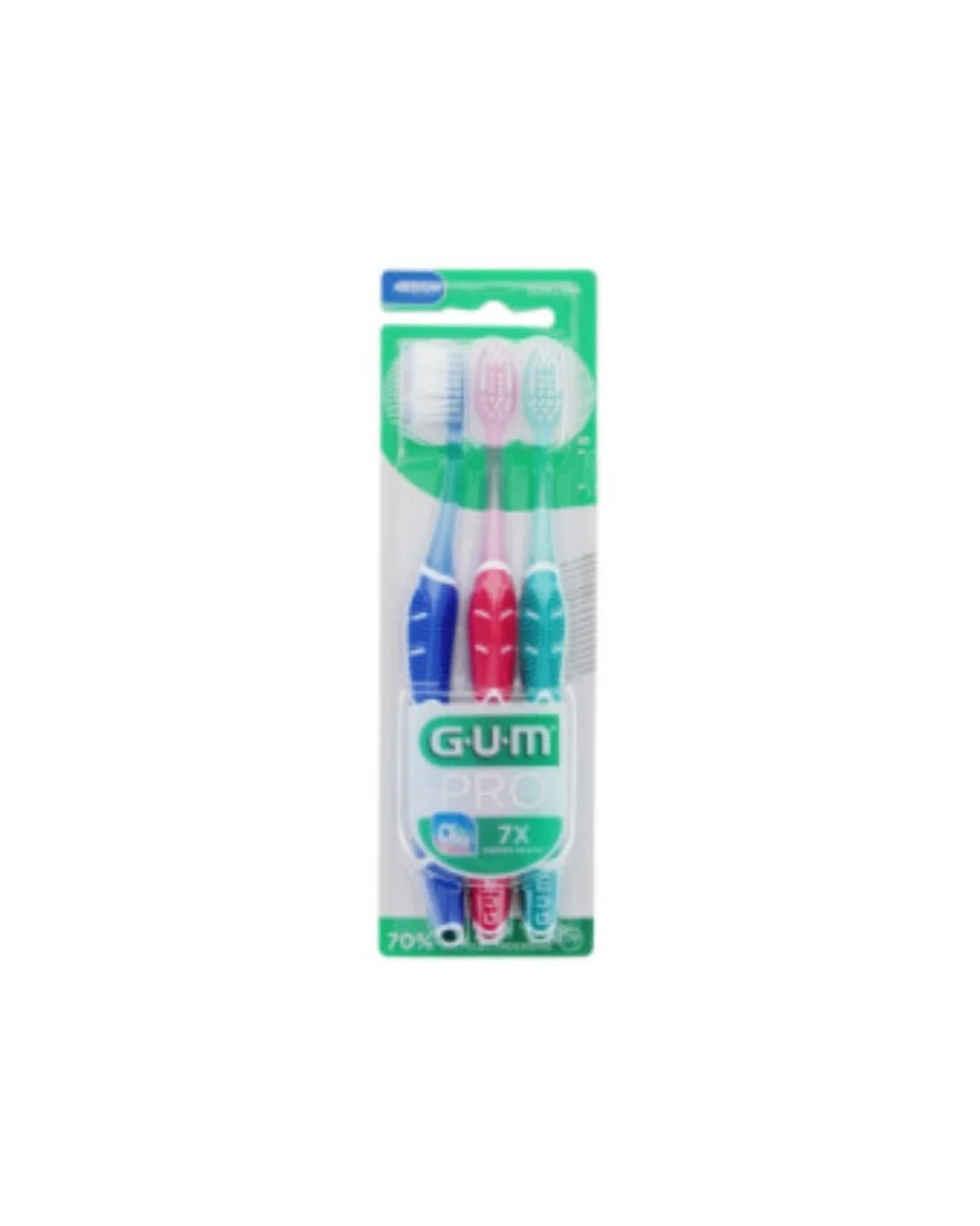 GUM B.A.D  Thechnique Pro Medium -  PACK PAR  3  528/3