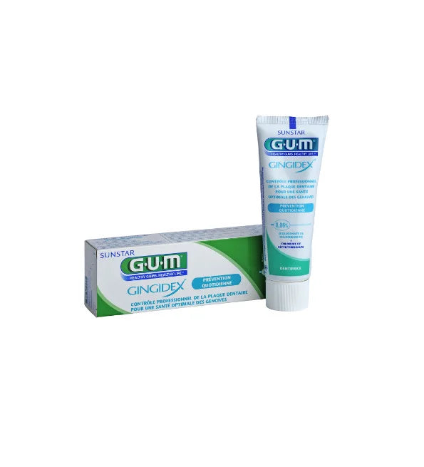 GUM Dentifrice  Gingidex  75ml  (Gensives fragiles/ Prévention)/1755
