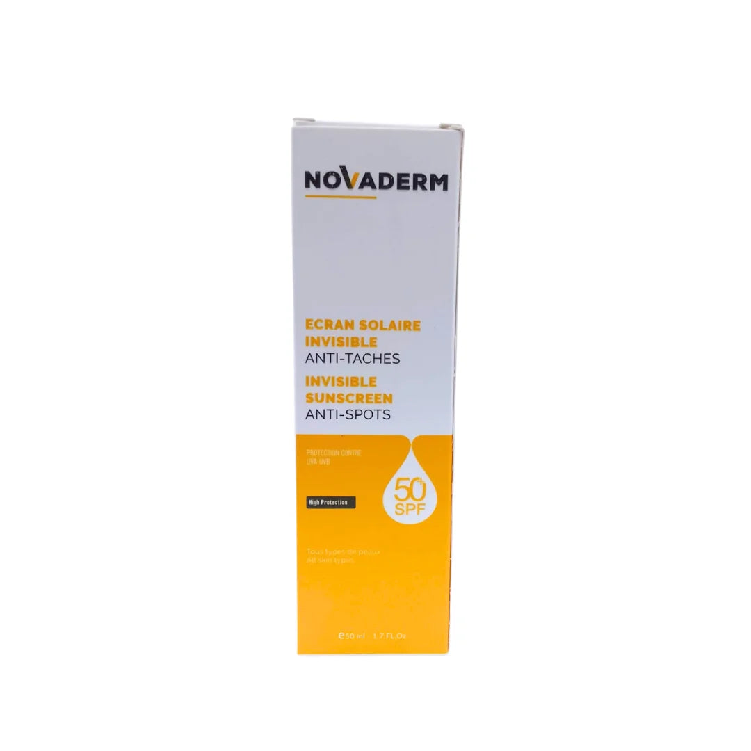 NOVADERM ECRAN SOLAIRE INVISIBLE 50ML