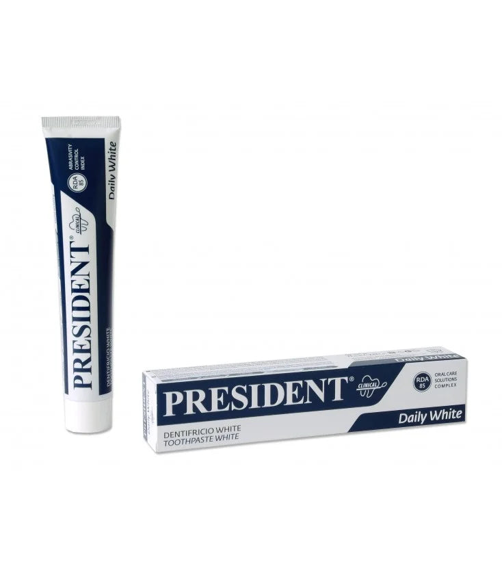president dentifrice white 75ml