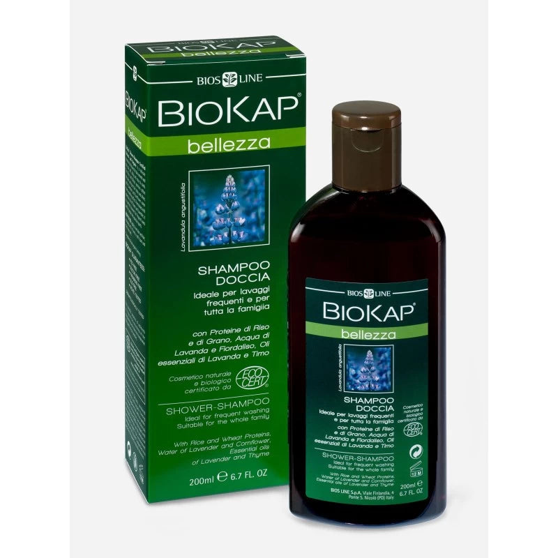 BIOKAP SHP DOUCHE CHEVEUX ET CORPS 200ML