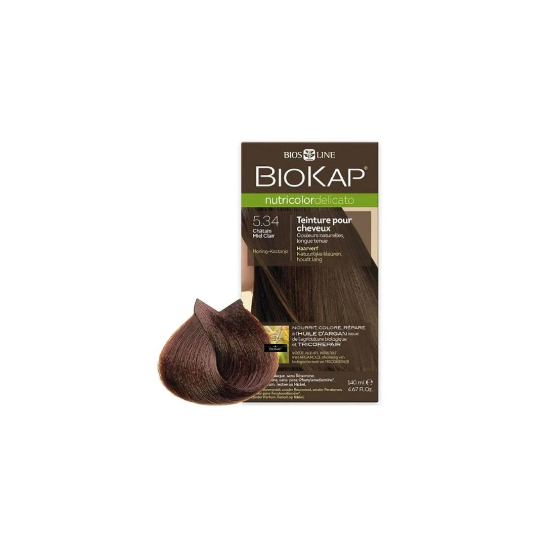 BIOKAP NUTRICOLOR DELICATO 5.34 140ML