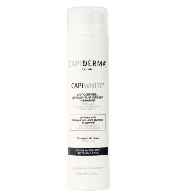 Capiderma - Lait corporel dépigmentant intensif hydratant - 150 ml