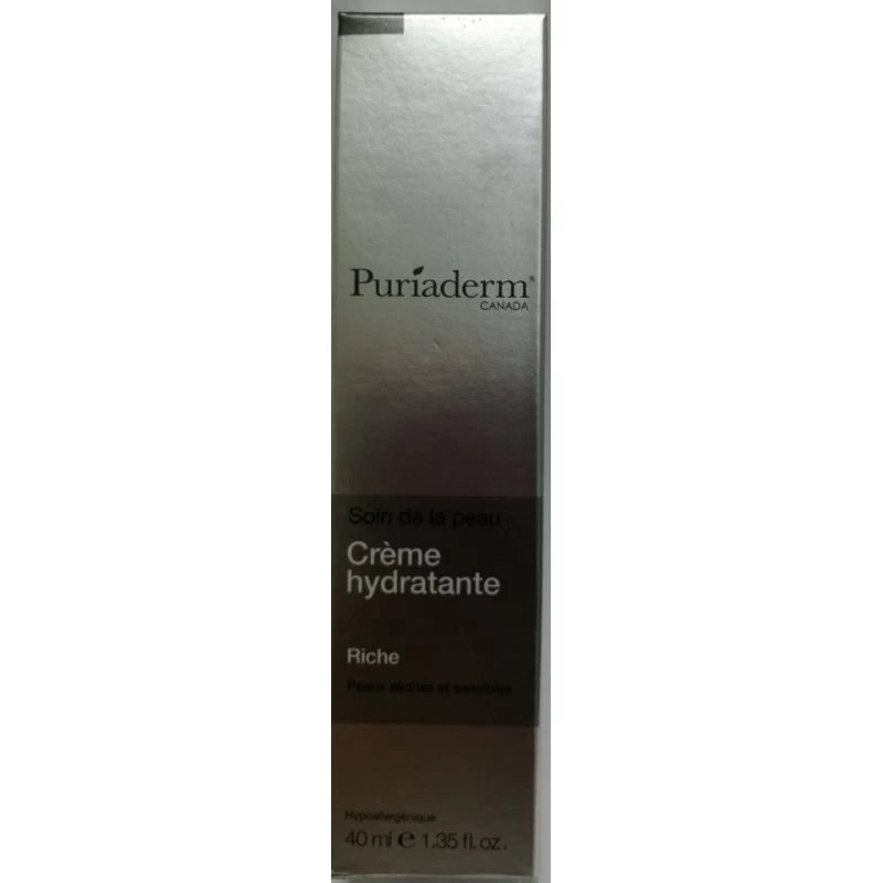 DSB PURIADERM CREME HYDRATANT RICHE 40ML