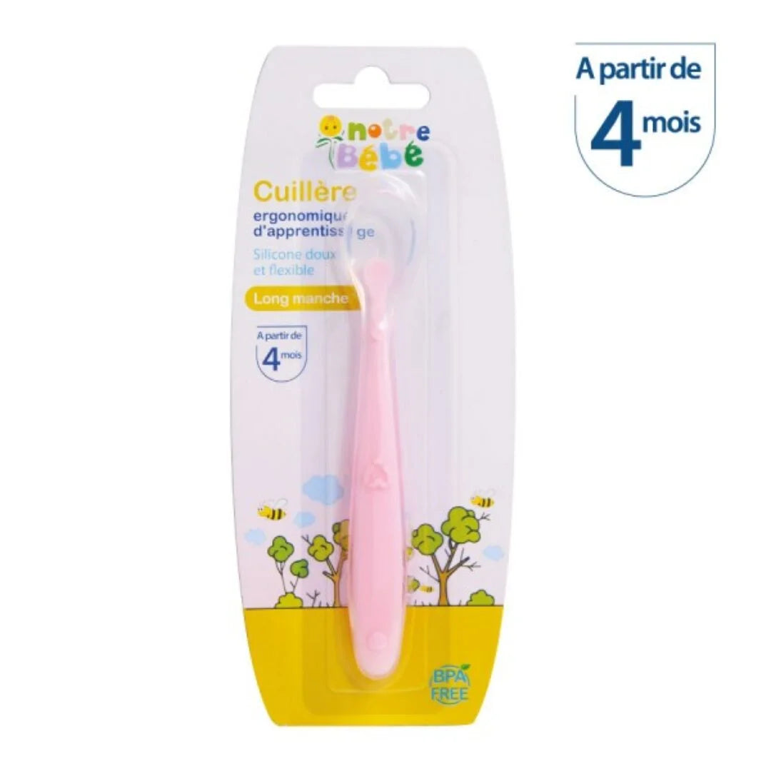 NOTRE BEBE  CUILLERE LONG MANCHE 4 MOIS