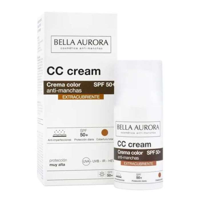 BELLA AURORA CC CREAM ANTI TACHES EXTRACUBRIENTE SPF50+30ML