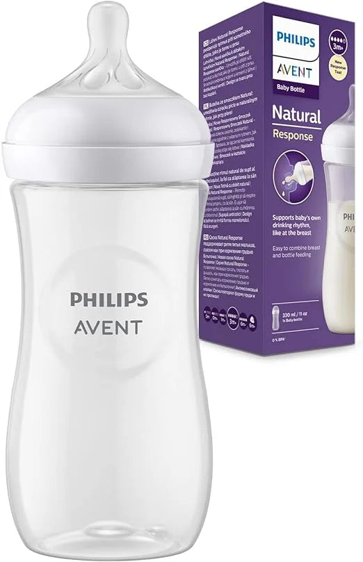 AVENT BIBERON NATURAL 3.0 TEAT 3M+ 330ML SCY906/01