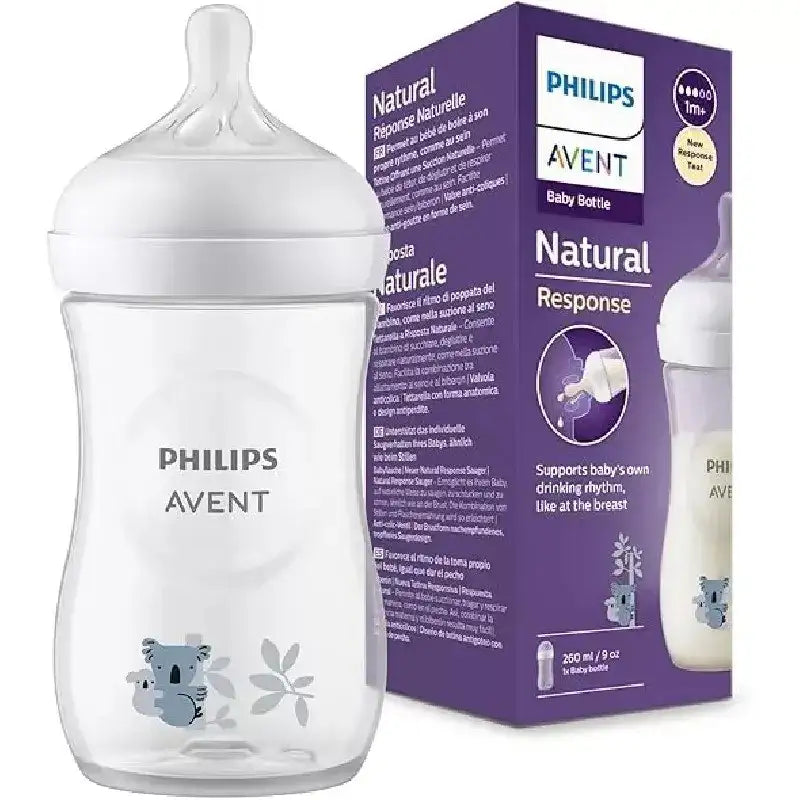AVENT BIBERON NATURAL 3.0 TEAT 1M+ 260ML DECO KOALA SCY903/67