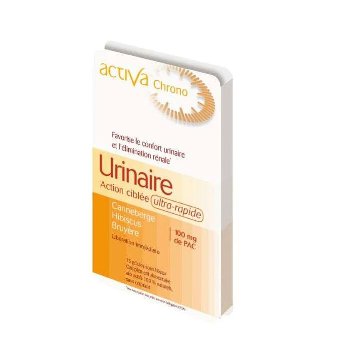 ACTIVA BIEN URINAIRE  100MG 15 GELULES