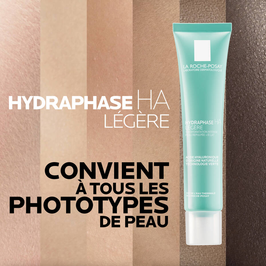 LA ROCHE POSAY Hydraphase HA Légère Crème Hydratante à l'acide hyaluronique