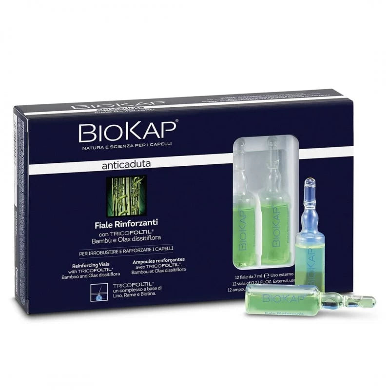 BIOKAP AMPOULES RENFORCANT ANTI-CHUTE 12 AMPOULES