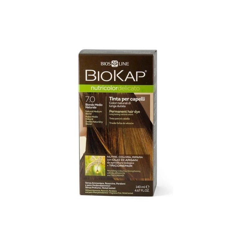 BIOKAP NUTRICOLOR DELICATO 7.00 (140mL)