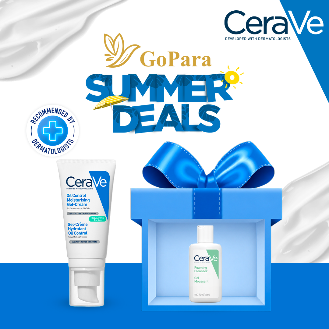 SUMMER DEALS CERAVE : Gel-Crème Hydratant Oil Control Visage Peaux mixtes à grasses | 52ML
