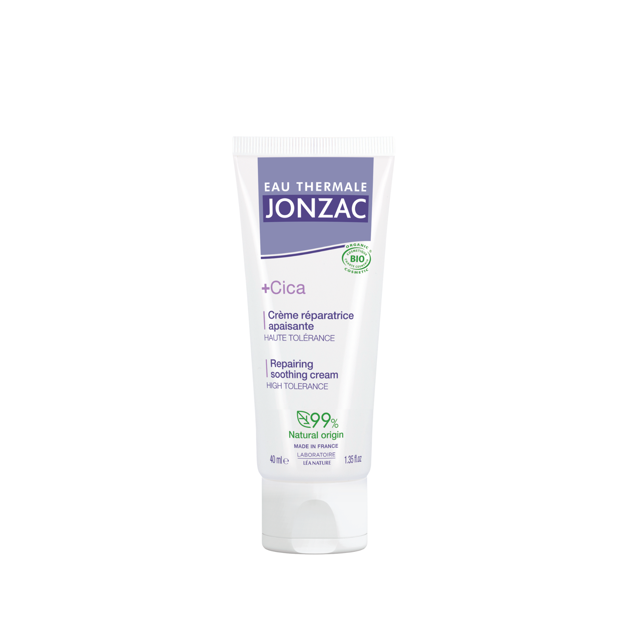 EAU THERMALE JONZAC +CICA CRÈME RÉPARATRICE APAISANTE 40 ml