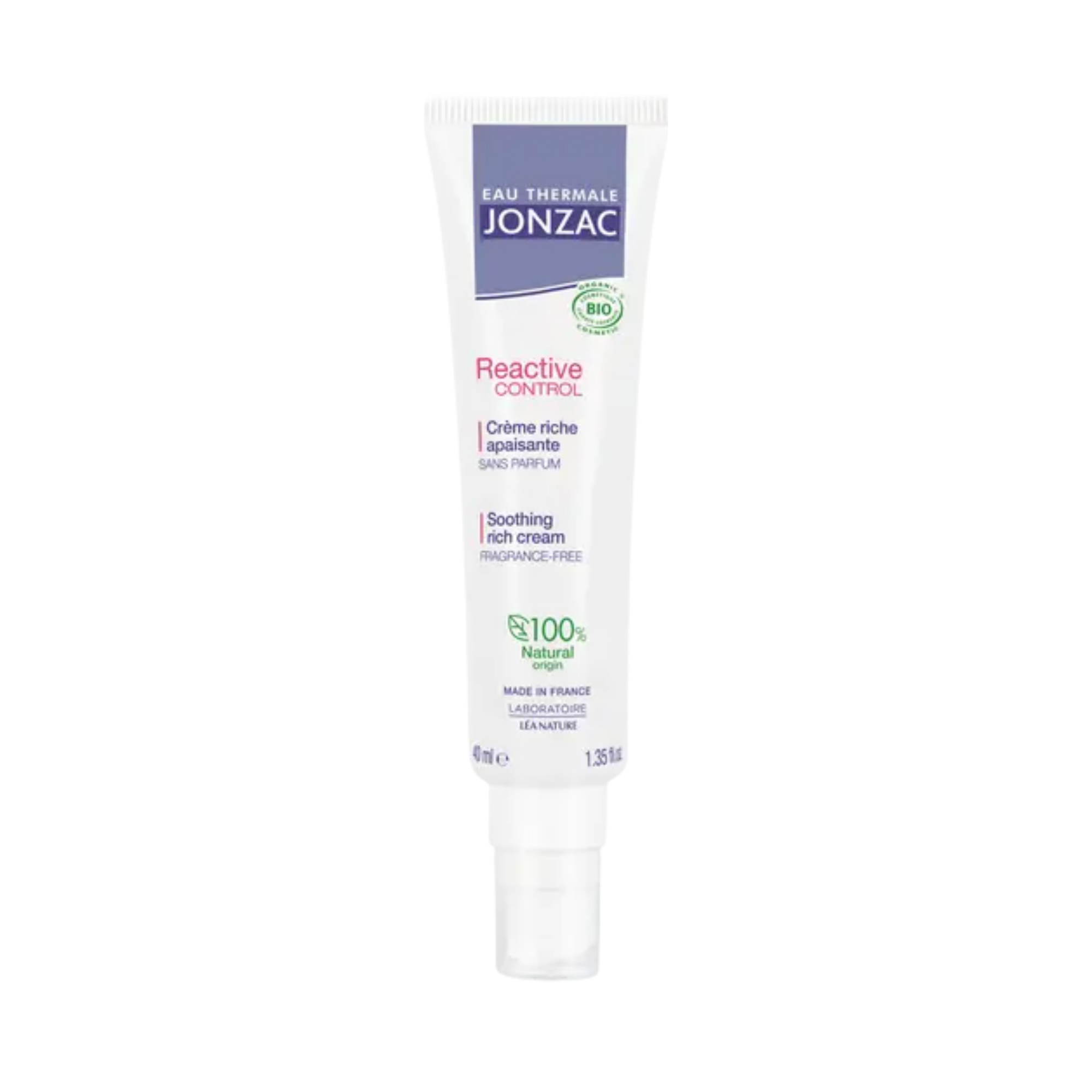 EAU THERMALE JONZAC CRÈME RICHE APAISANTE REACTIVE 40 ml