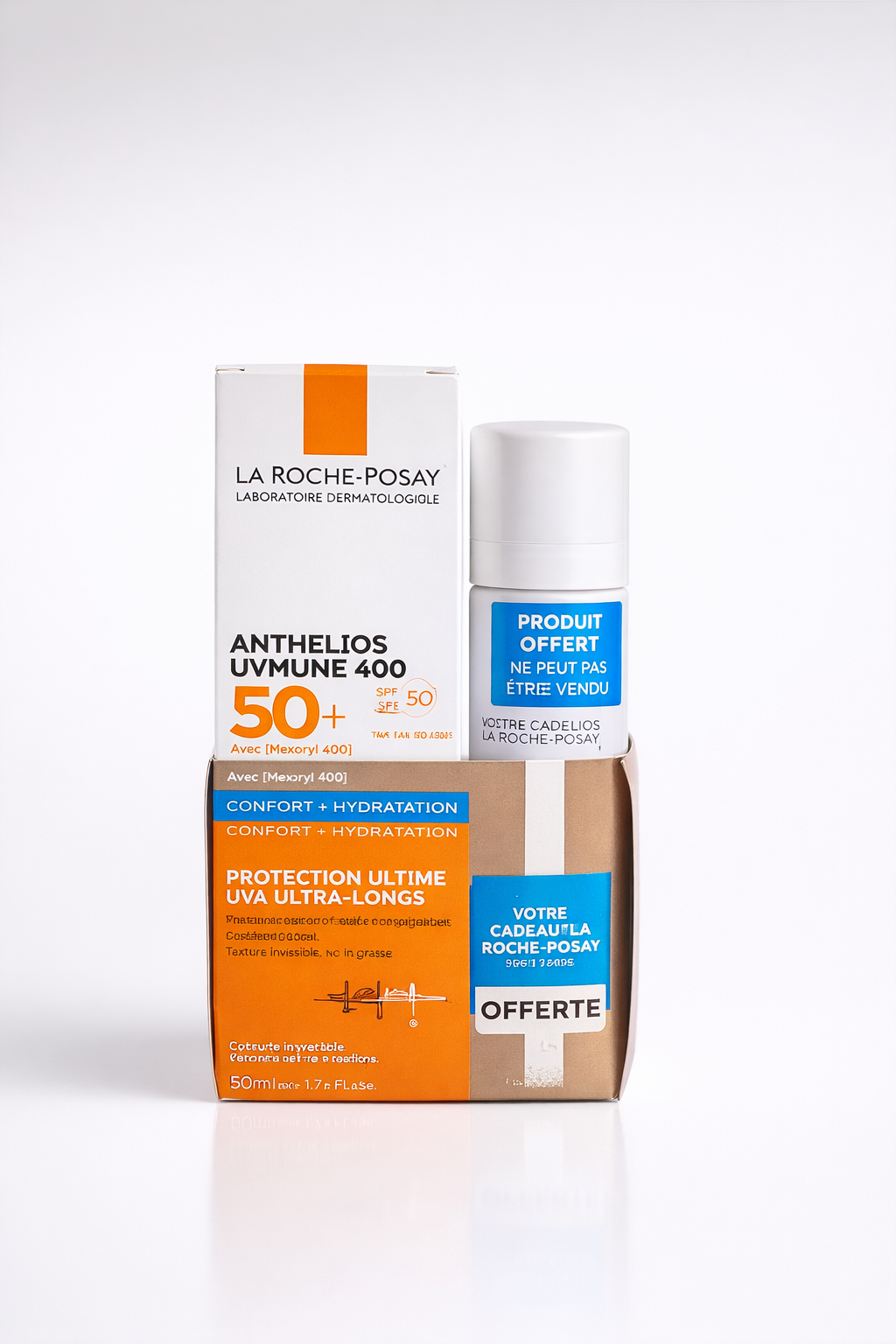 PACK ROCHE POSAY ANTHELIOS FONDANTE UVMUNE 400 INVISIBLE+EAU THERMALE 50ML