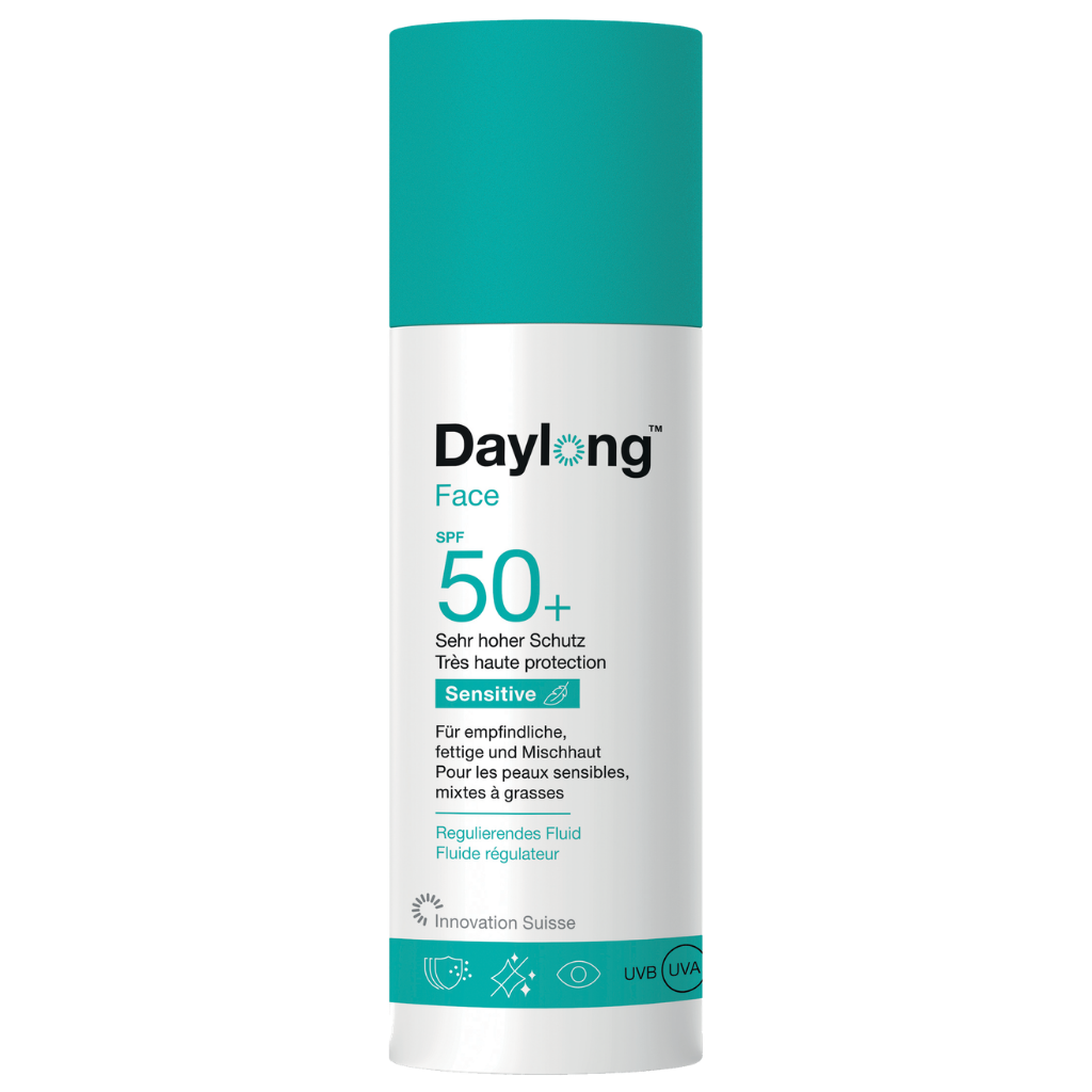 DAYLONG FACE SENSITIVE FLUIDE REGULATEUR SPF 50+ 50 ml