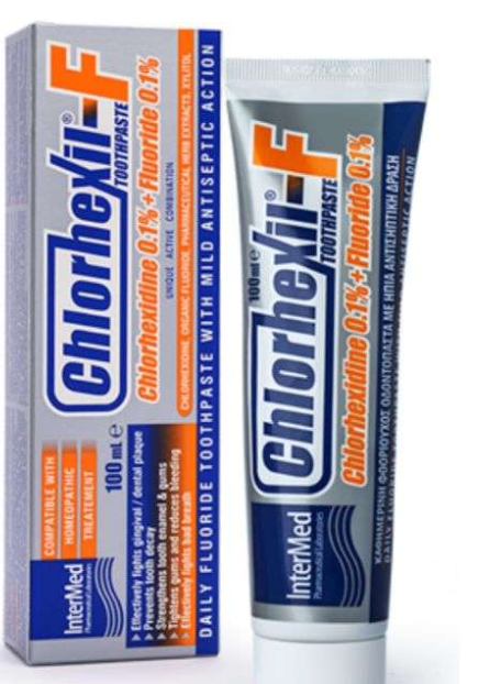 CHLORHEXIL F DENTIFRICE QUOTIDIEN AU FLUORURE 100 ML