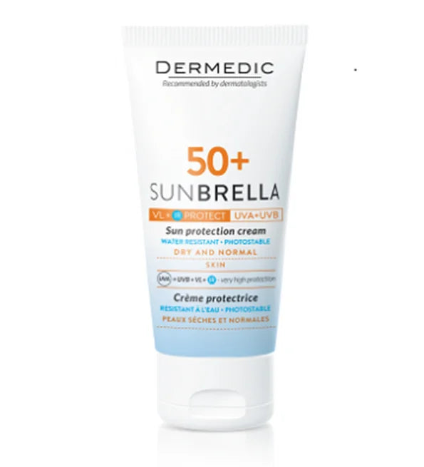 DERMEDIC SUNBRELLA CREME SPF 50+50ML /NORMAL A SECHES