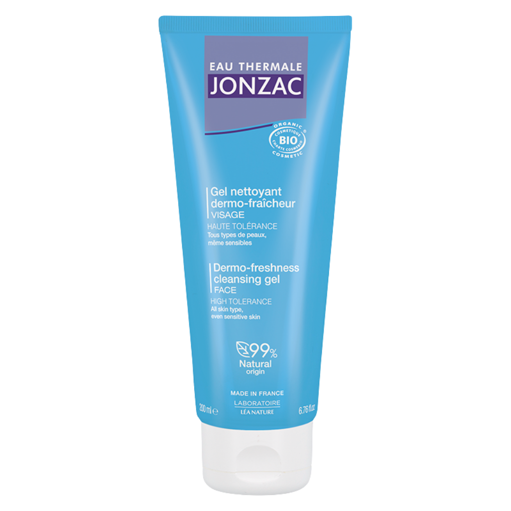 EAU THERMALE JONZAC  GEL NETTOYANT DERMO-FRAÎCHEUR 200 ml