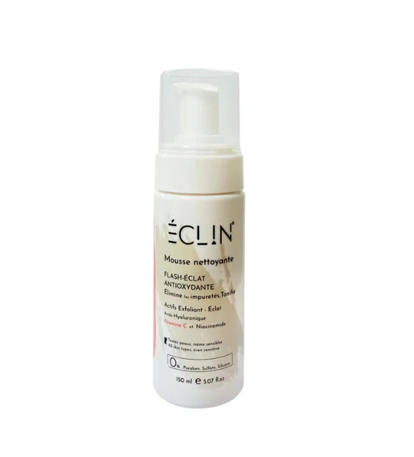ECLIN MOUSSE NETTOYANTE FLASH-ECLAT ANTIOXIDANTE 150ML