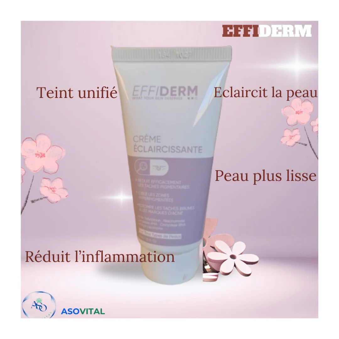 EFFIDERM CREME ECLAIRCISSANTE 50ML