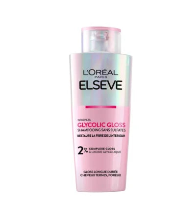 Elseve Glycolic Gloss : Le Rituel Brillance Miroir Sans Sulfate