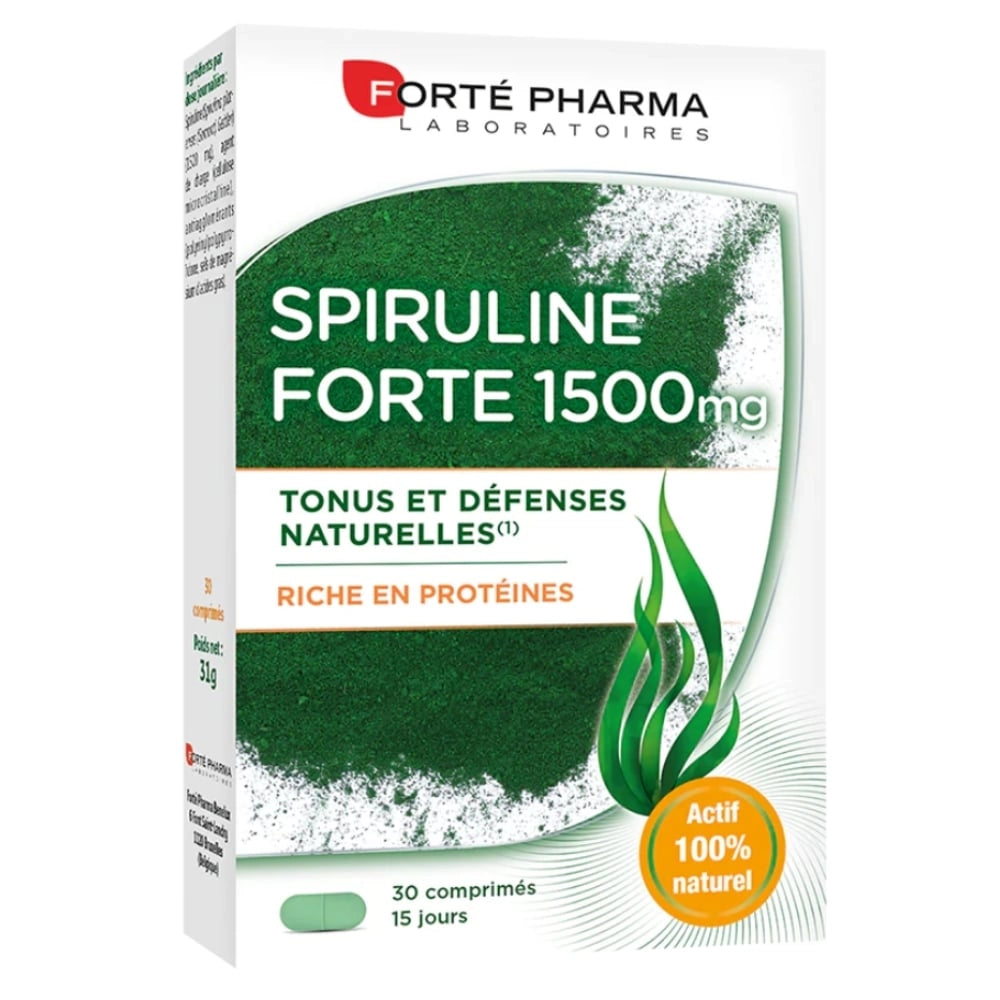 FORTE PHARMA SPIRULINE FORTE 1500MG 30CP