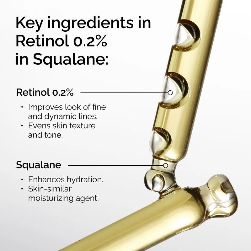 THE ORDINARY RETINOL 0.2% IN SQUALANE 30ML